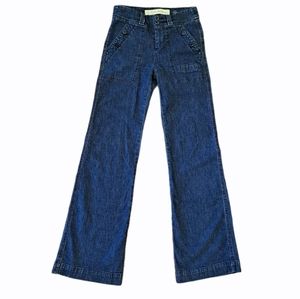 Anthro Daughters of the Liberation Flare Trouser Jeans